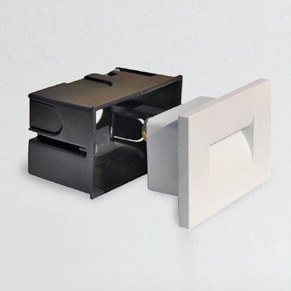 Incasso segnapasso moderno pan international fast inc59000 inc59001 led alluminio - Pan International