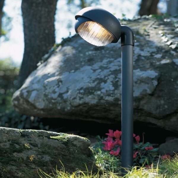 Testa palo moderno sovil illuminazione residence 273 06 e27 led termoplastico lampada terra - Sovil Illuminazione