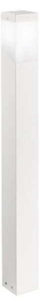 Lampioncino alluminio gea led sury ges601 led lampada terra bianco moderno esterno e27 ip44 - Gea Led