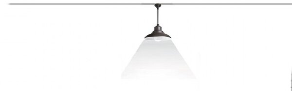 Lampadario classico due p illuminazione 2577 sm e27 led vetro sospensione - Due P Illuminazione