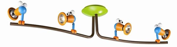 Philips Massive 56314/55/10 - Faretto BIRDEY 4xGU10/50W