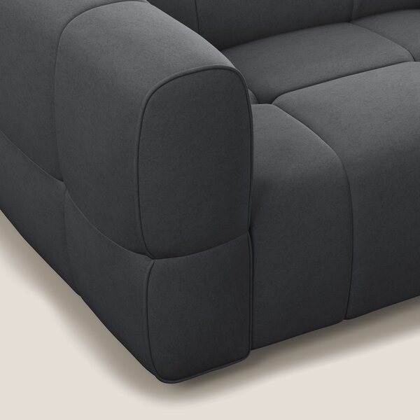 Giotto Divano modulare a 3 sedute con opzione relax elettrico in micro