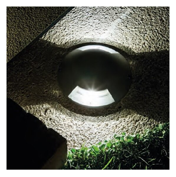 Lampada terra moderna sovil illuminazione upper 99110 16 led alluminio segnapasso calpestabile - Sovil Illuminazione