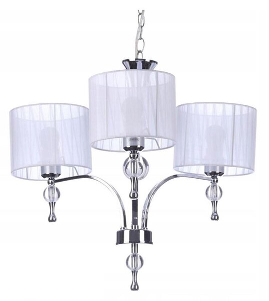 Azzardo AZ1006 - Lampadario con catena IMPRESS 3xE27/60W/230V