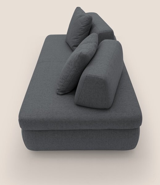 Gransasso Divano letto matrimoniale dal DESIGN innovativo in tessuto i
