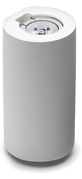 Applique gesso belfiore 9010 lonia xl 2541.35 gu10 led lampada parete cilindro - Belfiore - 9010
