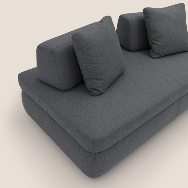 Gransasso Divano letto matrimoniale dal DESIGN innovativo in tessuto i
