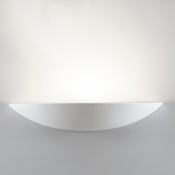 Applique gesso belfiore 9010 dalia big 7578.41 e27 led lampada parete - Belfiore - 9010