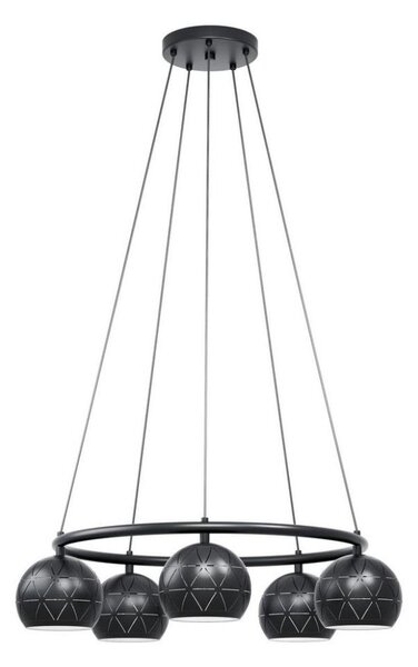 Eglo 98455 - Lampadario a sospensione con filo CANTALLOPS 5xE14/40W/230V