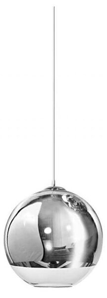 Azzardo AZ0731 - Lampadario a sospensione con filo SILVER 1xE27/60W/230V
