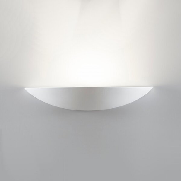 Applique gesso belfiore 9010 dalia 7577.41 e27 led lampada parete - Belfiore - 9010