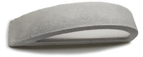 Applique cemento belfiore 9010 erida cem 2455.41 e27 led lampada parete - Belfiore - 9010