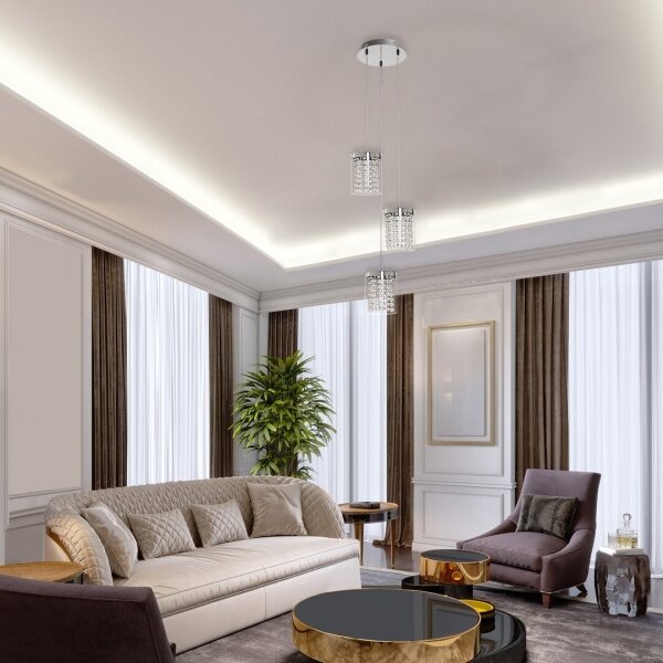 Rabalux 5044 - Lampadario LED a sospensione con filo ASTRELLA 3xLED/6W/230V