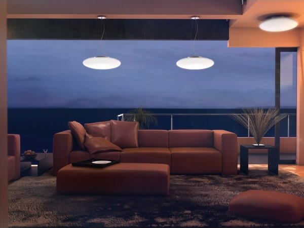 Immax NEO - Lampadario LED RGB a sospensione con filo dimmerabile ELIPTICO 3xE27/8,5W/100-240V + T