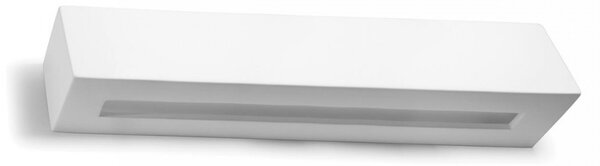 Applique belfiore 9010 rea big 2020 52 g9 led gesso lampada parete biemissione - Belfiore - 9010