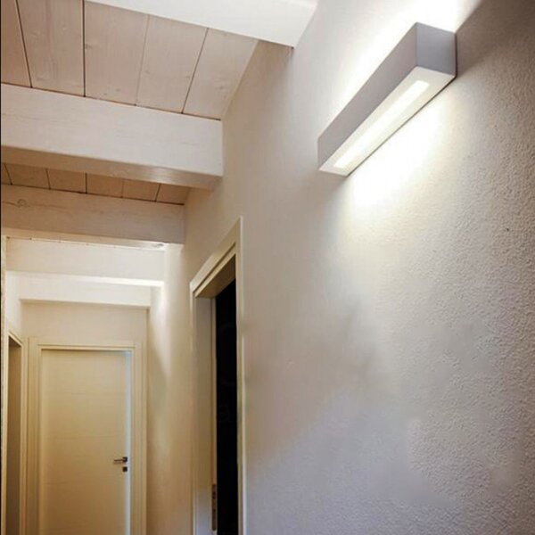 Applique belfiore 9010 rea big 2020 52 g9 led gesso lampada parete biemissione - Belfiore - 9010