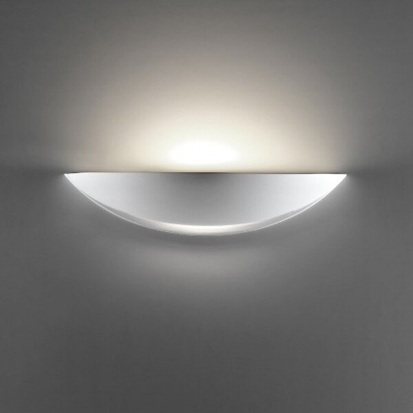 Applique gesso belfiore 9010 tiko big 8411.41 e27 led lampada parete - Belfiore - 9010
