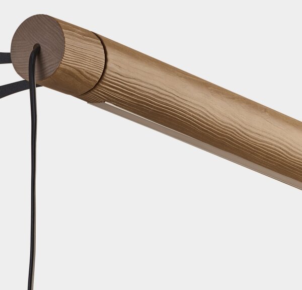 Applique a LED ROLLO LED/30W/230V legno