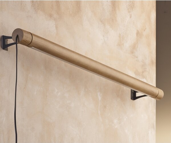 Applique a LED ROLLO LED/30W/230V legno