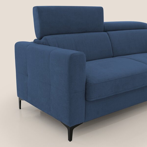 Gardenia divano letto materasso alto 18 cm con poggiatesta reclinabili