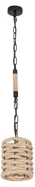 Globo 15679H - Lampadario a sospensione con catena HALIA 1xE27/60W/230V diametro 15 cm
