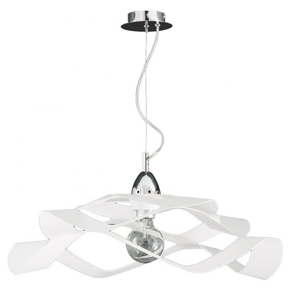 Lampadario moderno padana lampadari fly 1067 sg bi e27 led alluminio sospensione - Padana Lampadari