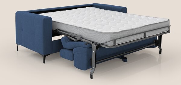 Gardenia divano letto materasso alto 18 cm con poggiatesta reclinabili