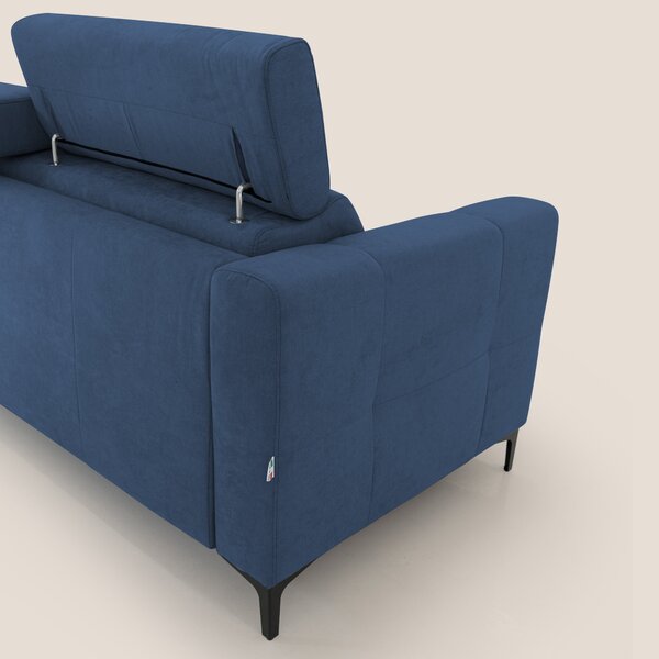 Gardenia divano letto materasso alto 18 cm con poggiatesta reclinabili