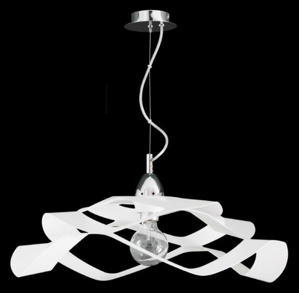 Lampadario moderno padana lampadari fly 1067 sg bi e27 led alluminio sospensione - Padana Lampadari