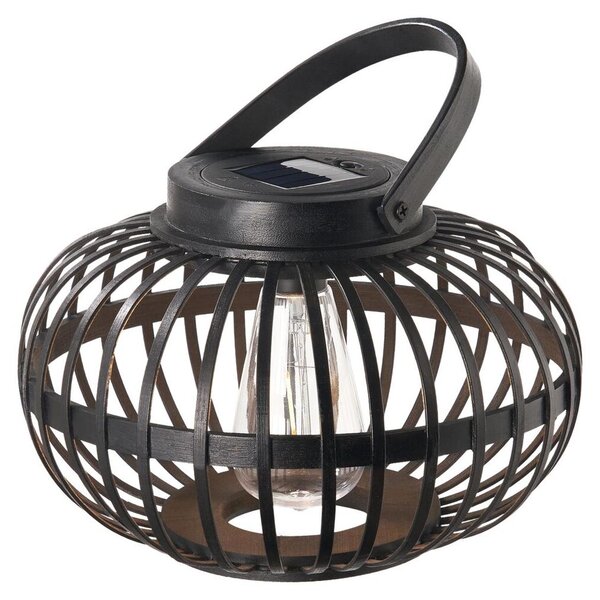 Lanterna solare Pauleen Sunshine Bliss IP44 2700K 7lm Nero