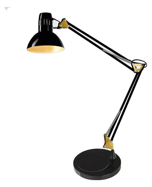 Abat-jour base moderna perenz arc 4025+4025z e27 led lampada tavolo scrivania tecnica orientabile ip20 - Perenz