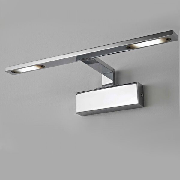 Applique illuminando tango p 6w led 595lm lampada parete bagno specchio quadro moderno ultramoderna metallo cromo interno - Illuminando