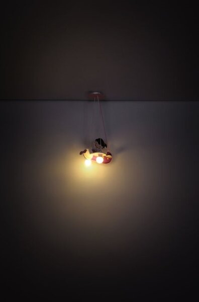 Globo 15728 - Lampadario per bambini KITA 2xE27/40W/230V