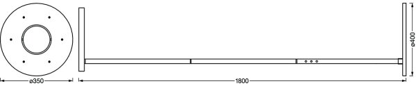Ledvance - Lampada da terra LED dimmerabile SUN@HOME LED/36W/230V 2200-5000K CRI 95 Wi-Fi
