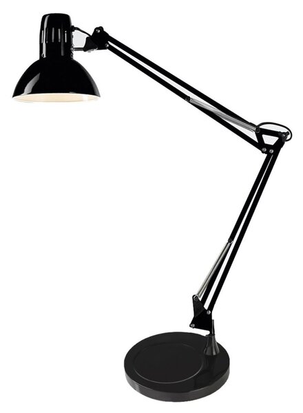 Abat-jour base moderna perenz arc 4025+4025z e27 led lampada tavolo scrivania tecnica orientabile ip20 - Perenz