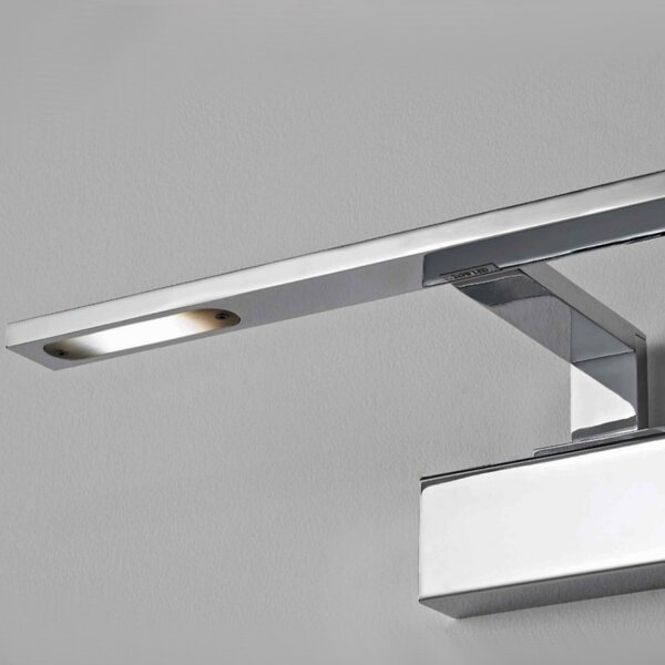 Applique illuminando tango p 6w led 595lm lampada parete bagno specchio quadro moderno ultramoderna metallo cromo interno - Illuminando