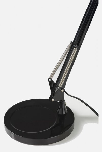 Abat-jour base moderna perenz arc 4025+4025z e27 led lampada tavolo scrivania tecnica orientabile ip20 - Perenz
