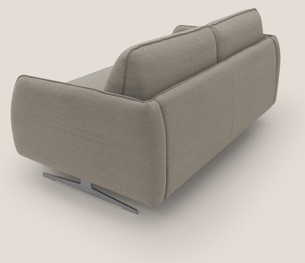 Texas Divano letto matrimoniale moderno in tessuto impermeabile T19 be
