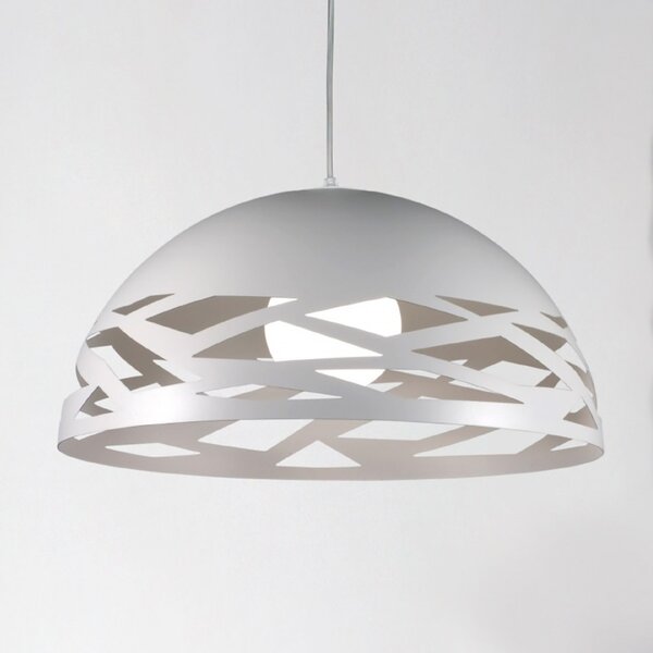 Lampadario moderno due p illuminazione 2644 sg e27 led metallo sospensione - Due P Illuminazione