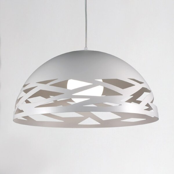 Lampadario moderno due p illuminazione 2644 sg e27 led metallo sospensione - Due P Illuminazione