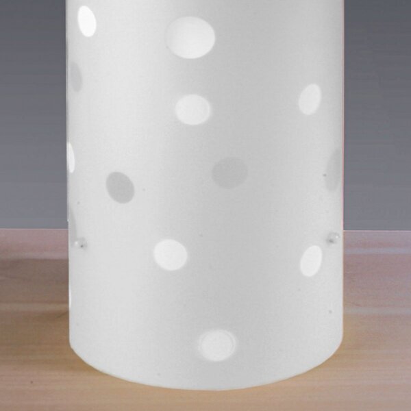 Abat-jour cameretta linea zero pois 608 p e27 led polilux lampada tavolo - Linea Zero