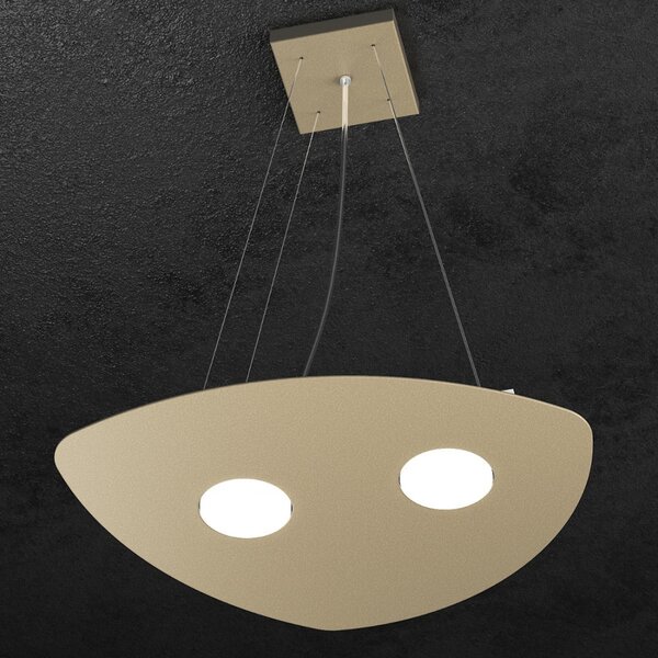 Lampadario moderno top light shape 1143 s2+1 gx53 led metallo lampadario moderno - Top Light