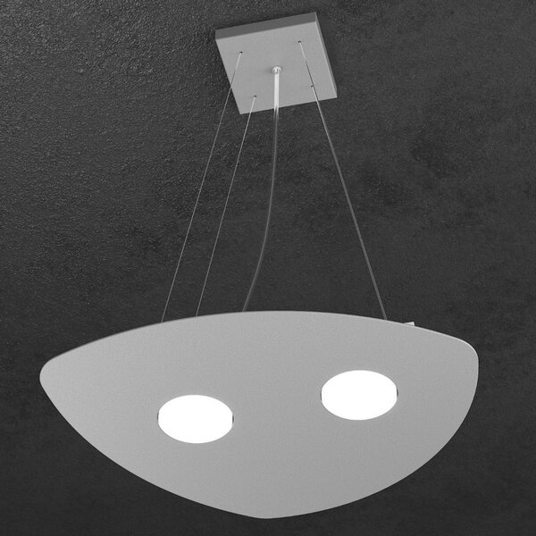 Lampadario moderno top light shape 1143 s2+1 gx53 led metallo lampadario moderno - Top Light