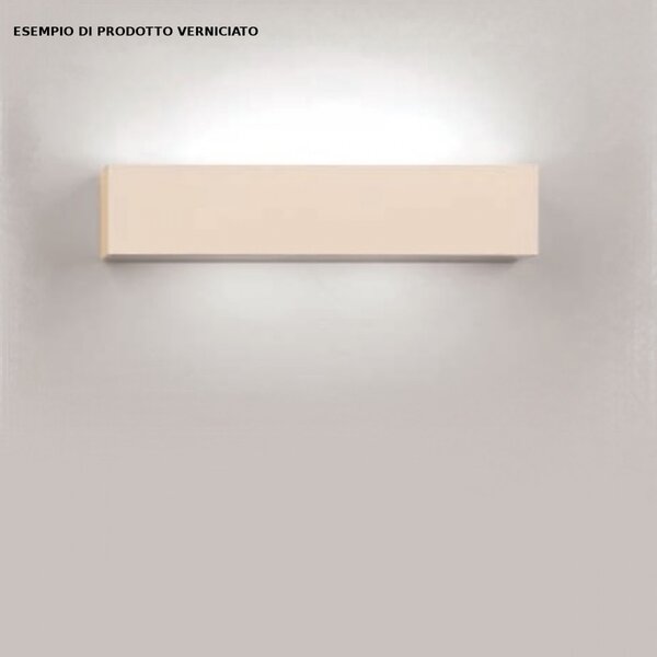 Applique moderno sforzin hermione t209 g9 led gesso verniciabile biemissione lampada parete - Sforzin Illuminazione