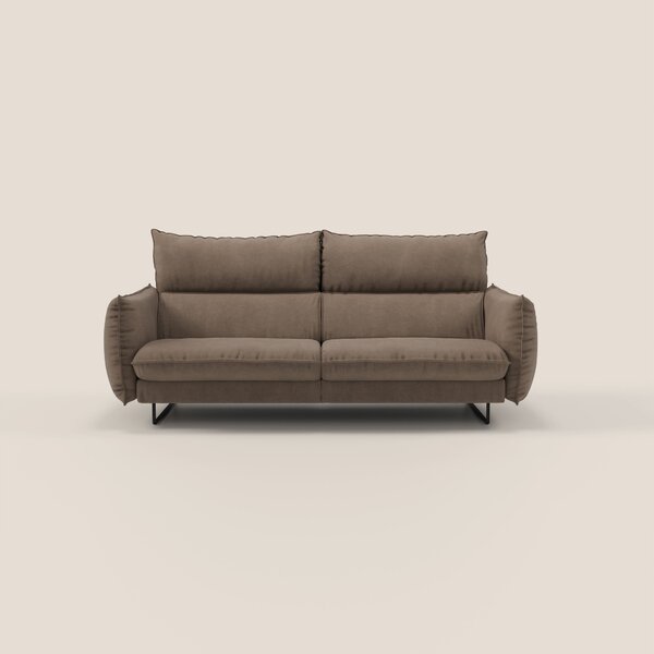 Monamour Divano dal design moderno con opzione relax elettrico in micr