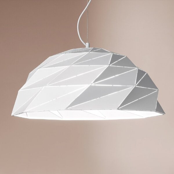 Lampadario moderno perenz tilt 6624 b e27 led sospensione metallo taglio laser - Perenz