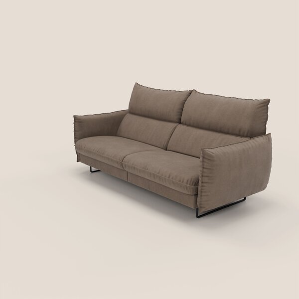 Monamour Divano dal design moderno con opzione relax elettrico in micr