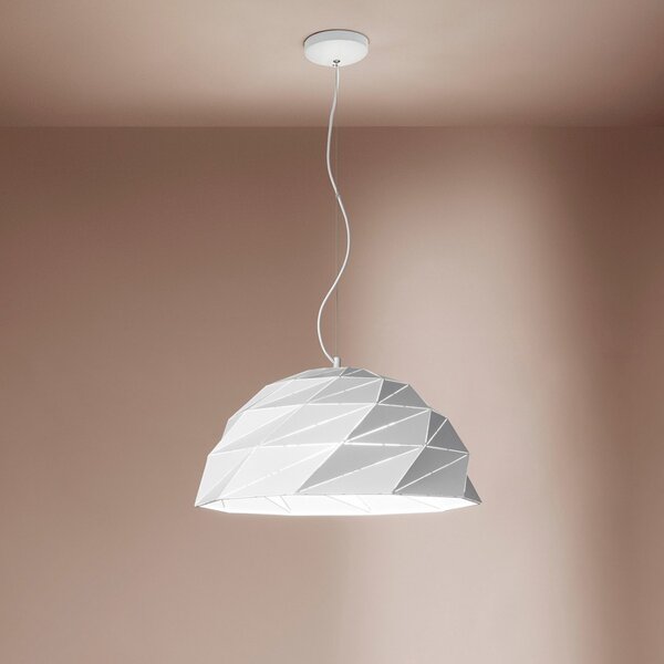 Lampadario moderno perenz tilt 6624 b e27 led sospensione metallo taglio laser - Perenz