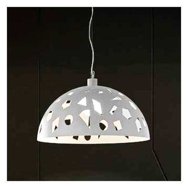 Lampadario moderno illuminando geo sp c2 led metallo taglio laser - Illuminando