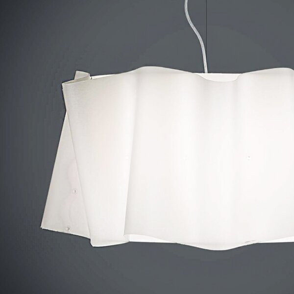 Lampadario linea zero folio s 50 e27 led polilux bianco colorato sospensione moderna interno - Linea Zero